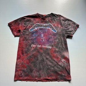 Metallica Tie Dye Band Tee